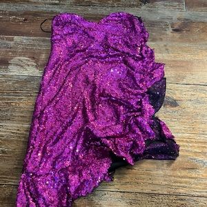 Olia clothing | Hot pink dress |